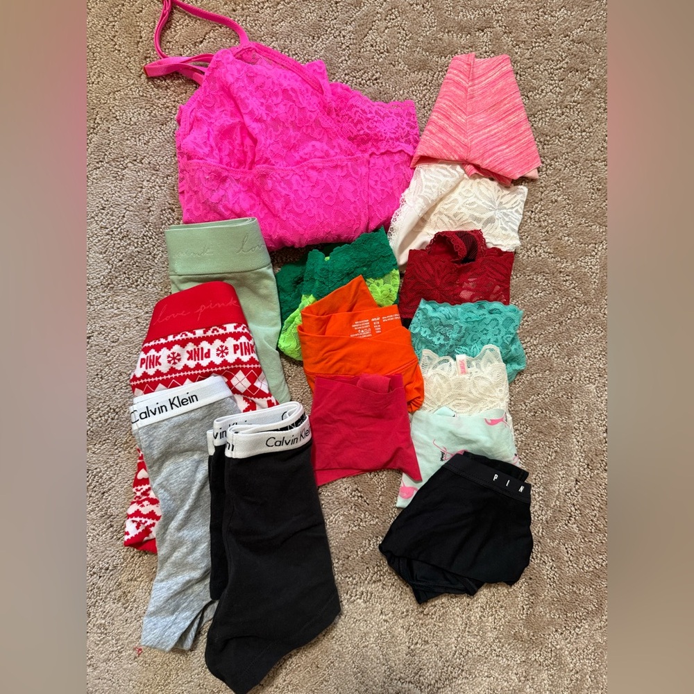 Calvin Klein and PINK